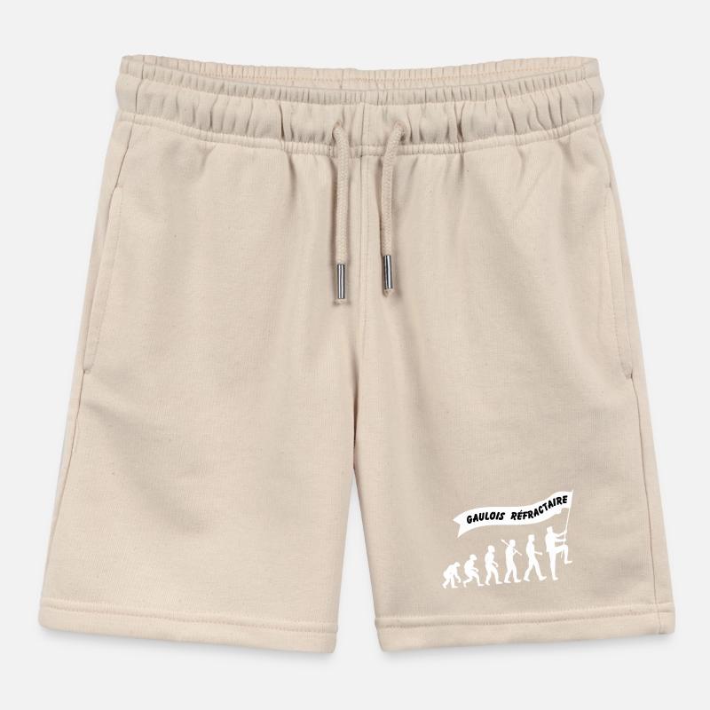 Evolution of the refractory Gaul Kids Organic Sweat Shorts by Stanley/Stella