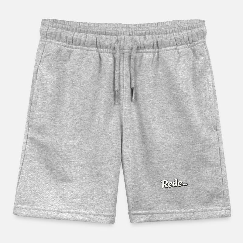 Speech... Word Kids Organic Sweat Shorts by Stanley/Stella