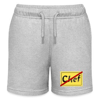 Ex-Chef - Kinder Organic Joggingshorts Mini Bolter von Stanley/Stella - Grau meliert - Vorne