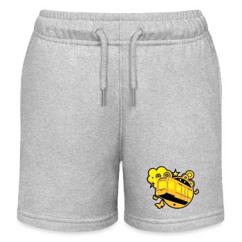 Monorail - Short de jogging enfant bio Stanley/Stella - gris chiné - Devant