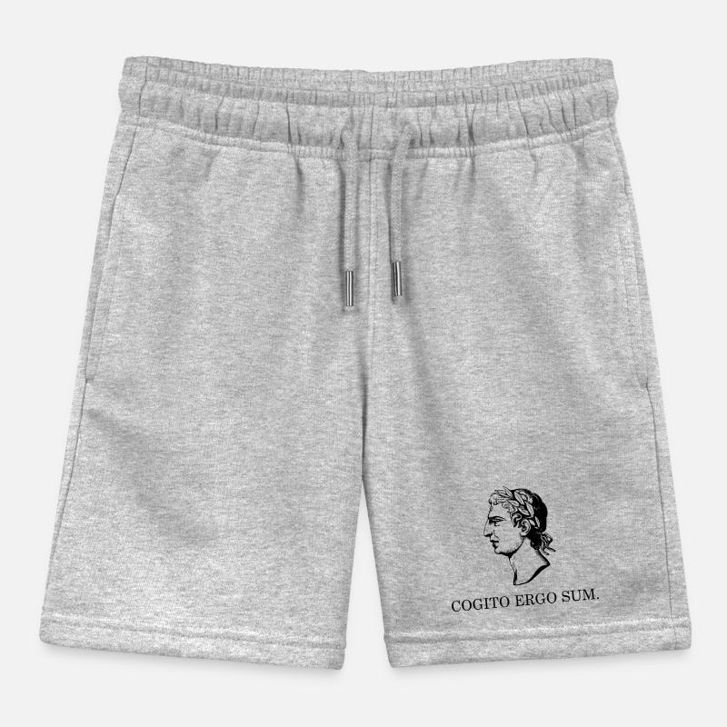 ich denke also bin ich latein Kinder Organic Joggingshorts Mini Bolter von Stanley/Stella