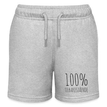 100% en arrière - Short de jogging enfant bio Stanley/Stella - gris chiné - Devant