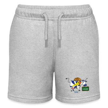 BAVARIAN UNICORN - Schule - Kinder Organic Joggingshorts Mini Bolter von Stanley/Stella - Grau meliert - Vorne