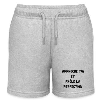 APPROCHE TOI ET FRÔLE LA PERFECTION - Short de jogging enfant bio Stanley/Stella - gris chiné - Devant