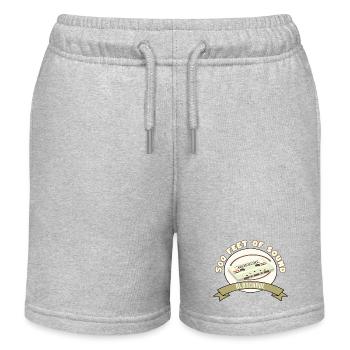 Son - Oldschool - Short de jogging enfant bio Stanley/Stella - gris chiné - Devant