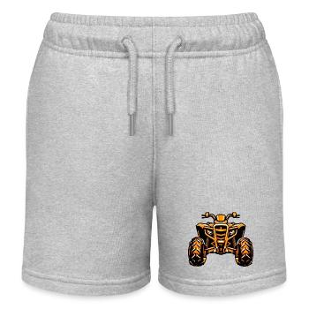 ATV Quad Offroad - Kinder Organic Joggingshorts Mini Bolter von Stanley/Stella - Grau meliert - Vorne
