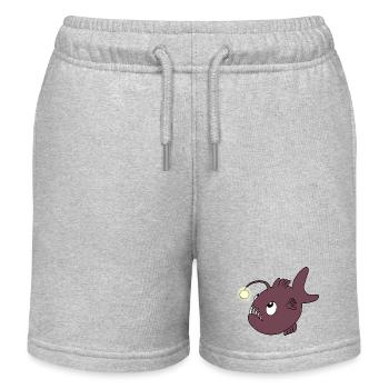 Frogfish - Kids Organic Sweat Shorts by Stanley/Stella - heather grey - Front