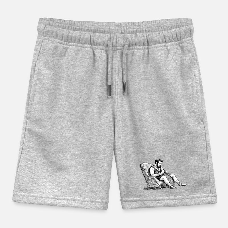 Stricken Wikinger Kinder Organic Joggingshorts Mini Bolter von Stanley/Stella