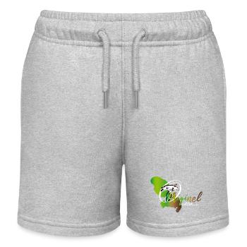 ORIGINALAUSGABE MARTINIQUE - Kinder Organic Joggingshorts Mini Bolter von Stanley/Stella - Grau meliert - Vorne