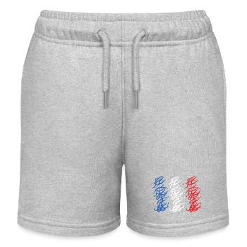 Strasbourg Wildstyle T-Shirt - Short de jogging enfant bio Stanley/Stella - gris chiné - Devant