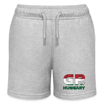 hungary_gp - Kinder Organic Joggingshorts Mini Bolter von Stanley/Stella - Grau meliert - Vorne