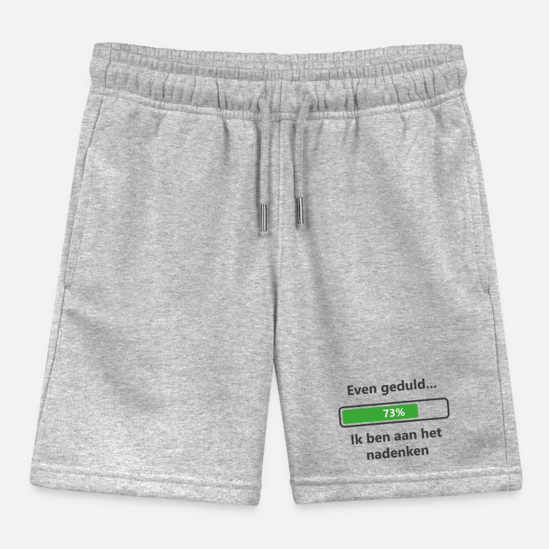 Patient... I'm thinking Kids Organic Sweat Shorts by Stanley/Stella