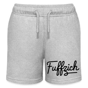 TRAGS MIT STOLZ Fuffzich 50 - Kinder Organic Joggingshorts Mini Bolter von Stanley/Stella - Grau meliert - Vorne