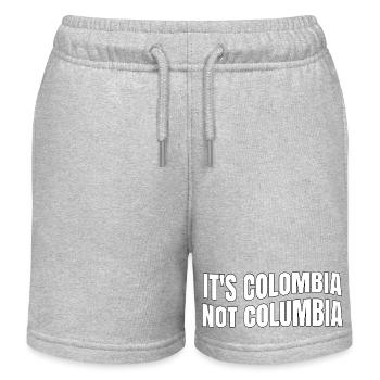 Kolumbien Nicht Kolumbien Kolumbianische Flagge Kolumbien - Kinder Organic Joggingshorts Mini Bolter von Stanley/Stella - Grau meliert - Vorne