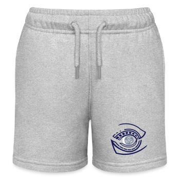 Tribal whale eye - Kinder Organic Joggingshorts Mini Bolter von Stanley/Stella - Grau meliert - Vorne
