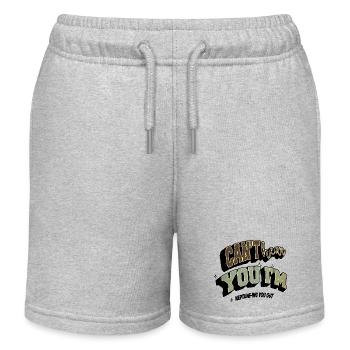conspiration geek art astronomie cadeaux couleurs - Short de jogging enfant bio Stanley/Stella - gris chiné - Devant