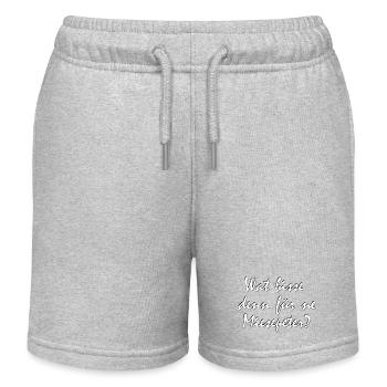 wat bisse für ne miesepeter, Ruhrgebiet dialekt - Kinder Organic Joggingshorts Mini Bolter von Stanley/Stella - Grau meliert - Vorne