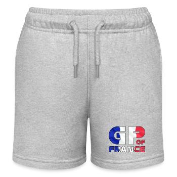 france_gp - Kinder Organic Joggingshorts Mini Bolter von Stanley/Stella - Grau meliert - Vorne
