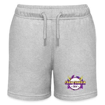 Gran Canaria Crew Bunt - Kinder Organic Joggingshorts Mini Bolter von Stanley/Stella - Grau meliert - Vorne