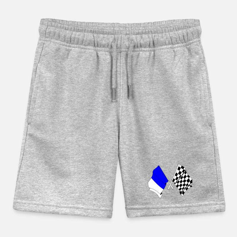 Drapeaux de course de Spa Short de jogging enfant bio Stanley/Stella