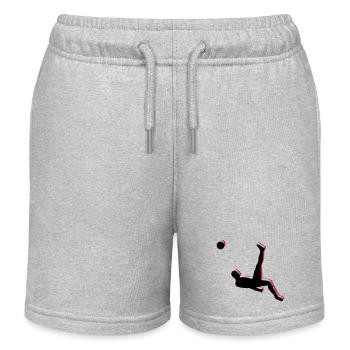 Soccer Overhead Kick Sports - Short de jogging enfant bio Stanley/Stella - gris chiné - Devant