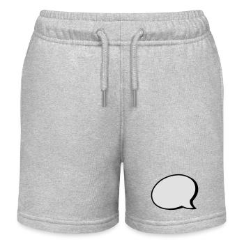 2541614 15422397 - Short de jogging enfant bio Stanley/Stella - gris chiné - Devant