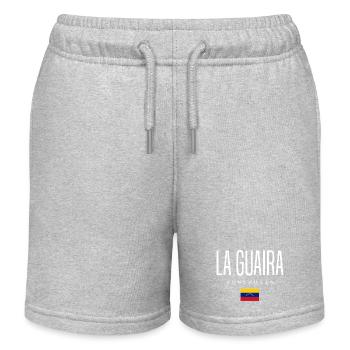 La Guaira Venezuela - Short de jogging enfant bio Stanley/Stella - gris chiné - Devant