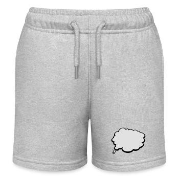 2541614 15422398 - Short de jogging enfant bio Stanley/Stella - gris chiné - Devant