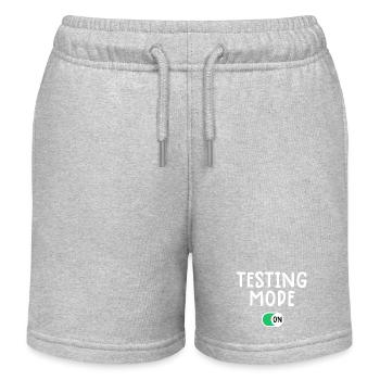 Mode test sur Graphic Tee - Short de jogging enfant bio Stanley/Stella - gris chiné - Devant