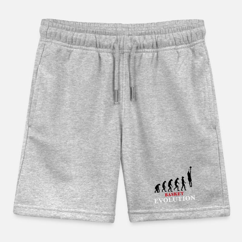 Basket Evolution Sport und Humor 3c Kinder Organic Joggingshorts Mini Bolter von Stanley/Stella