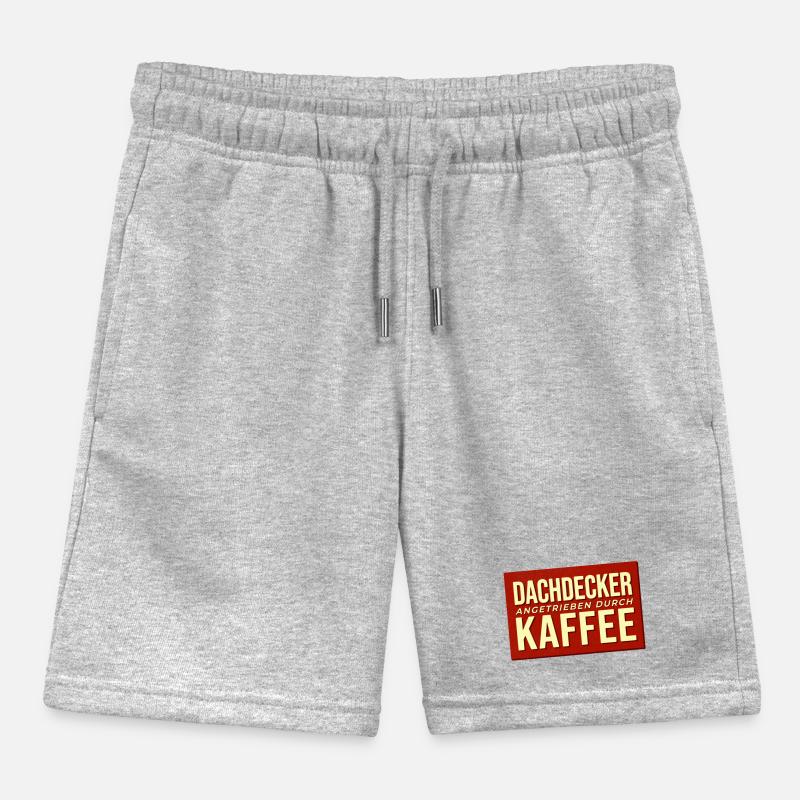 Dachdecker Kaffee Antrieb Kinder Organic Joggingshorts Mini Bolter von Stanley/Stella