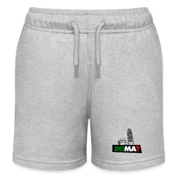 Rome? - Short de jogging enfant bio Stanley/Stella - gris chiné - Devant