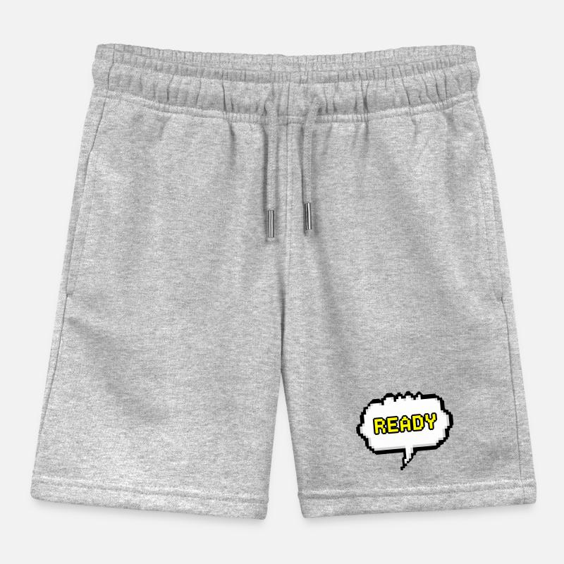Bulle de dialogue Pixel Ready Short de jogging enfant bio Stanley/Stella