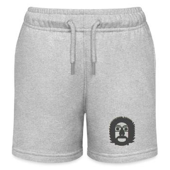 Homme bourru - Short de jogging enfant bio Stanley/Stella - gris chiné - Devant