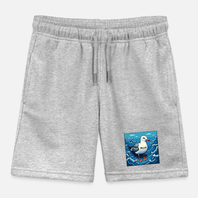 Einsame Möwe Kinder Organic Joggingshorts Mini Bolter von Stanley/Stella