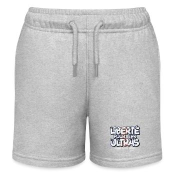 liberté pour les ultras - Short de jogging enfant bio Stanley/Stella - gris chiné - Devant