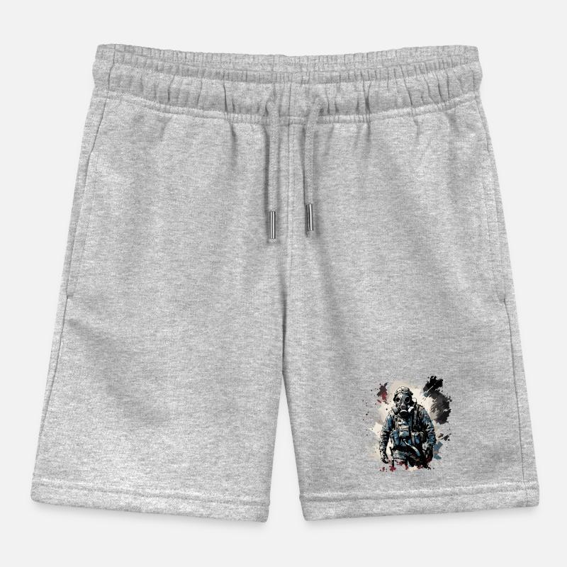 Apocalypse / Doomsday / Destruction / Anarchy Kids Organic Sweat Shorts by Stanley/Stella