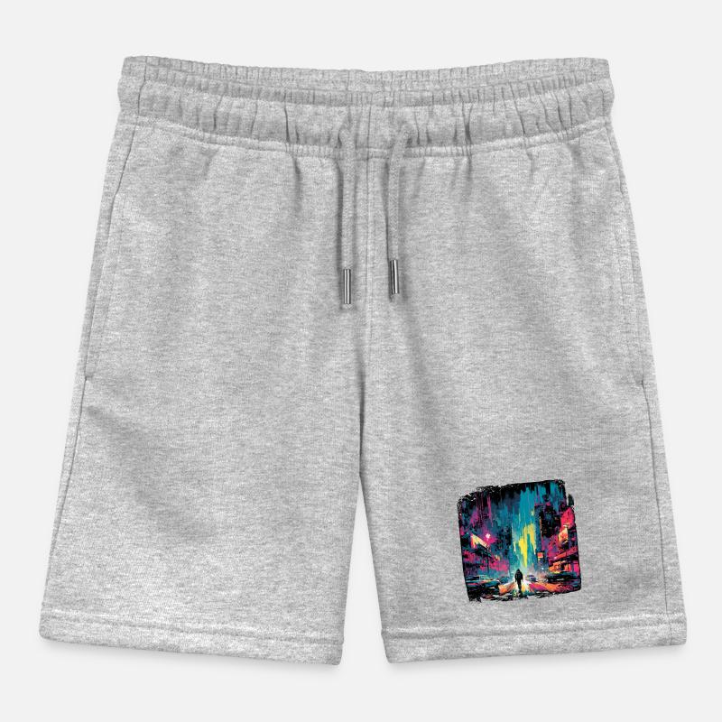 Apocalypse / Doomsday / Destruction / Anarchy Kids Organic Sweat Shorts by Stanley/Stella