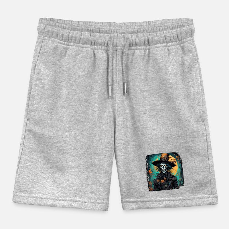 Épouvantail / Ouvrier de la moisson / Champ de maïs / Champ Short de jogging enfant bio Stanley/Stella