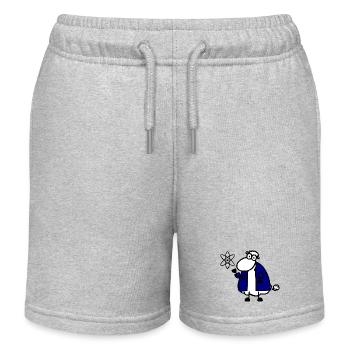 Physique - Short de jogging enfant bio Stanley/Stella - gris chiné - Devant
