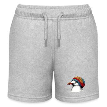 Seagull - Kids Organic Sweat Shorts by Stanley/Stella - heather grey - Front