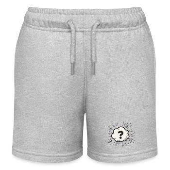 Quest - Kinder Organic Joggingshorts Mini Bolter von Stanley/Stella - Grau meliert - Vorne