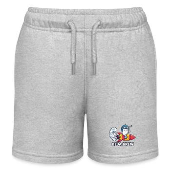 Carburant pour fusée - Short de jogging enfant bio Stanley/Stella - gris chiné - Devant