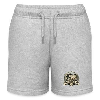 SHEEPDOG TRIAL DAY Hund - Kinder Organic Joggingshorts Mini Bolter von Stanley/Stella - Grau meliert - Vorne