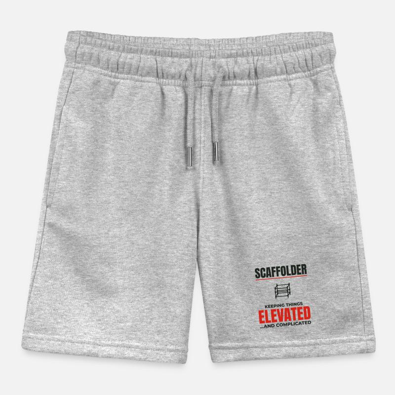 Plate-forme d’échafaudage d’échafaudage de constructeur d’échafaudages Short de jogging enfant bio Stanley/Stella