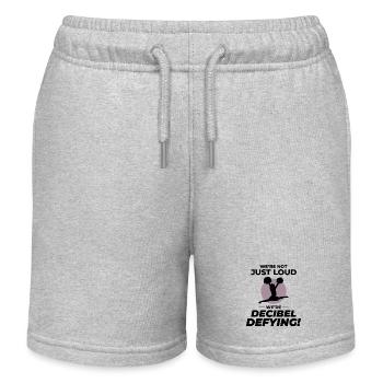 Cheerleader Cheerleading Girl Cheering Cheer Squad - Short de jogging enfant bio Stanley/Stella - gris chiné - Devant