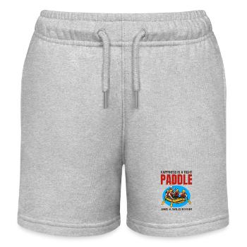 Rafting Team Raft Eau Vive Rafter Paddle Drôle - Short de jogging enfant bio Stanley/Stella - gris chiné - Devant