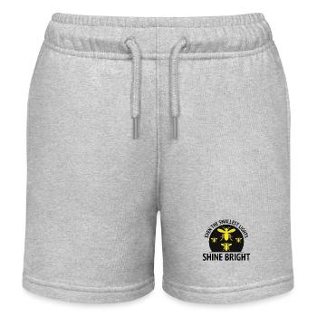 Lucioles Firefly Lightning Bug Insect Collector - Short de jogging enfant bio Stanley/Stella - gris chiné - Devant