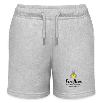 Lucioles Firefly Lightning Bug Insect Collector - Short de jogging enfant bio Stanley/Stella - gris chiné - Devant