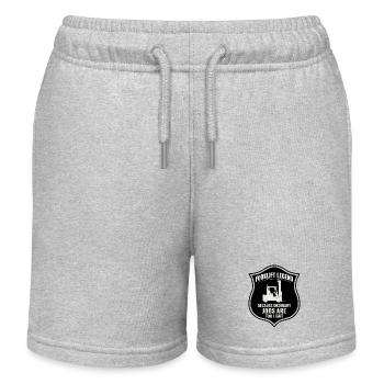 Gabelstaplerfahrer Schwermaschinenfahrer Lustig - Kinder Organic Joggingshorts Mini Bolter von Stanley/Stella - Grau meliert - Vorne